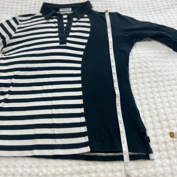 Bordado Woman’s Med Cotton Collared Stripe Shirt - Picture 4 of 9